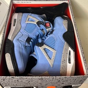 COPY - Air Jordan 4 Retro,University Blue/Black.Worn Once